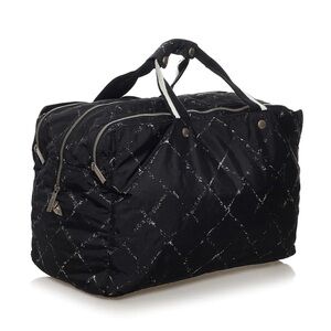 Chanel Nylon Travel Line Duffel Bag